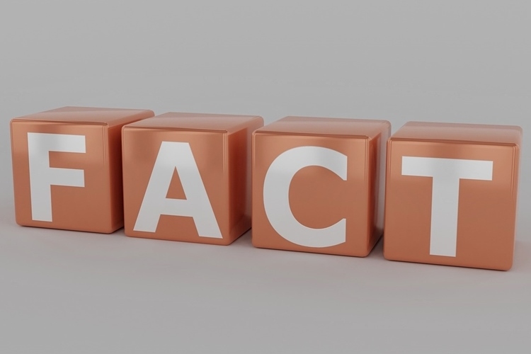 Orange block letters spelling 'FACT' in white text