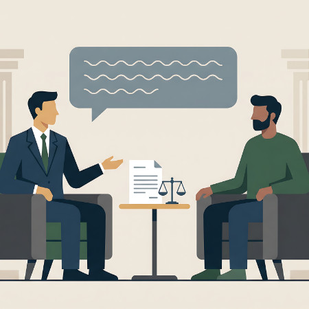 Person walking out of jail into daylight